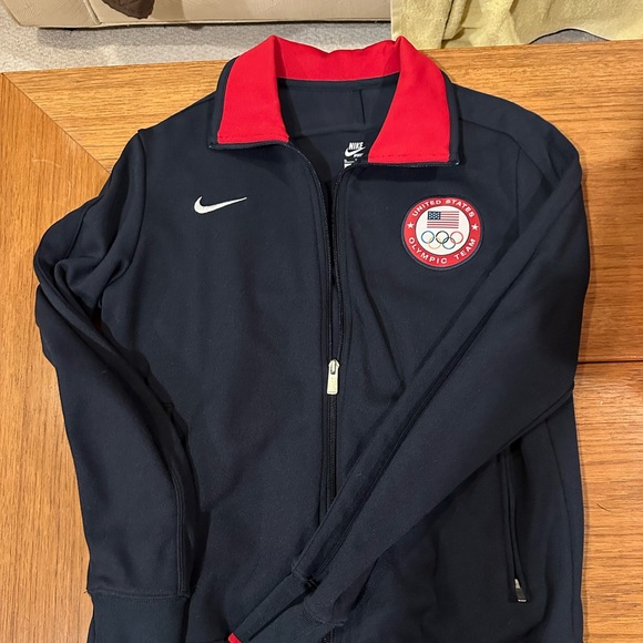 Nike Team USA Olympic Jacket - Navy and Red - Picture 2 of 5